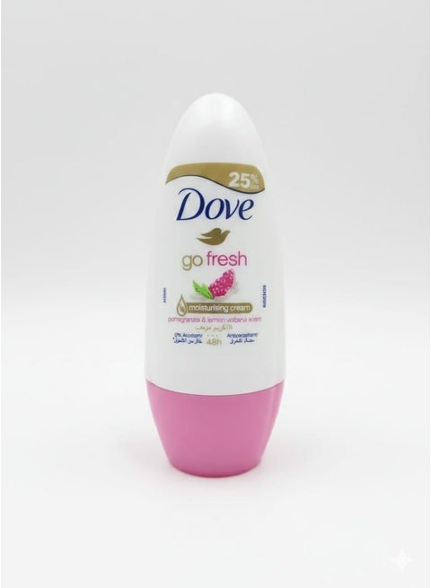 دوف مزيل عرق للنساء رول أون برائحة الرمان - 50 مل